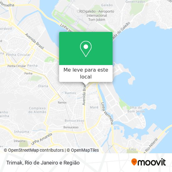 Trimak mapa