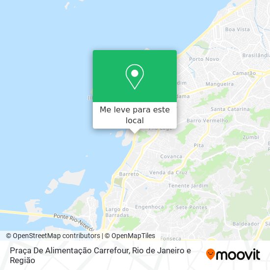 Praça De Alimentação Carrefour mapa