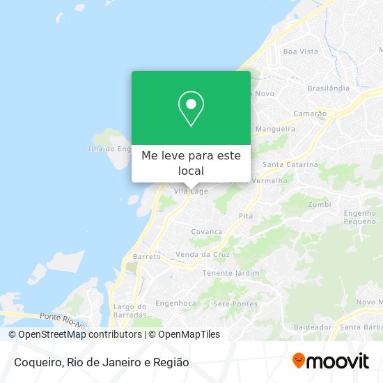 Coqueiro mapa
