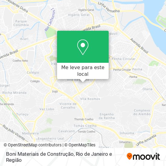 Boni Materiais de Construção mapa