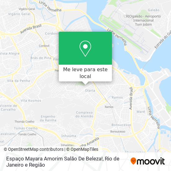 Espaço Mayara Amorim Salão De Beleza! mapa