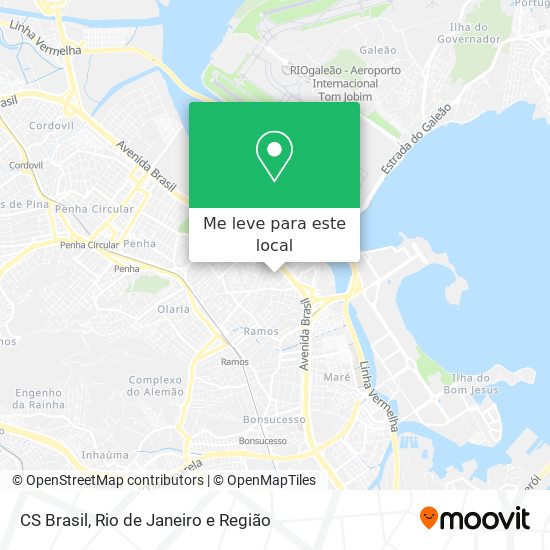 CS Brasil mapa