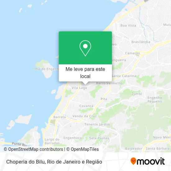 Choperia do Bilu mapa