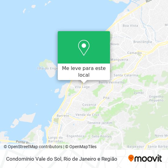 Condomínio Vale do Sol mapa