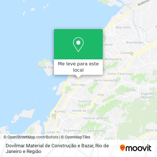 Dovilmar Material de Construção e Bazar mapa
