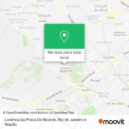 Lotérica Da Praca De Ricardo mapa