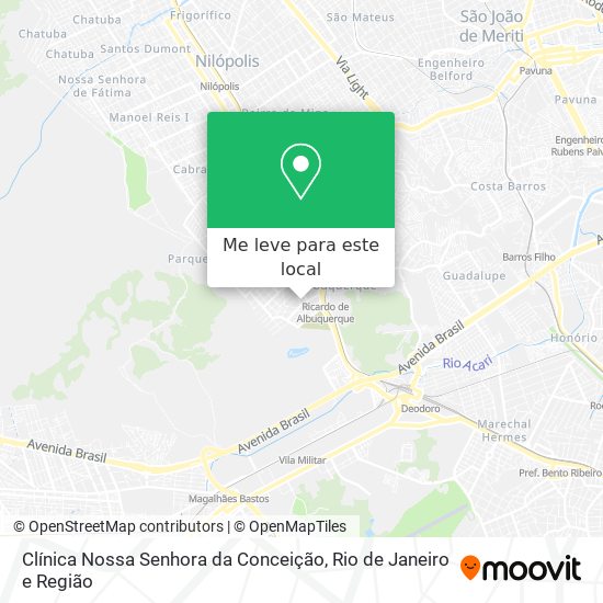 Clínica Nossa Senhora da Conceição mapa