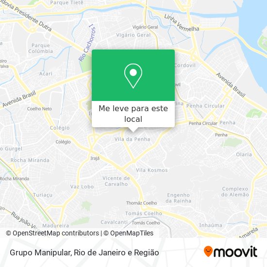Grupo Manipular mapa