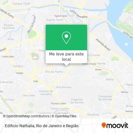 Edificio Nathalia mapa