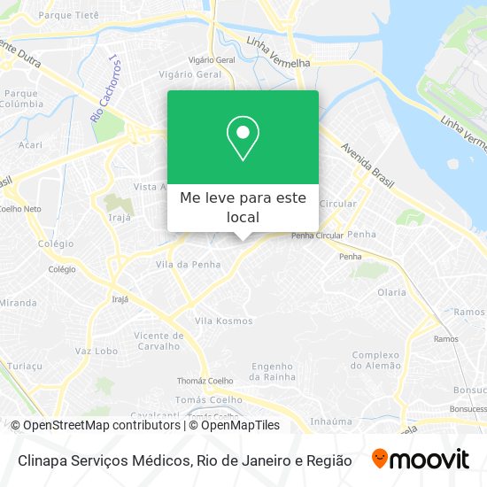 Clinapa Serviços Médicos mapa
