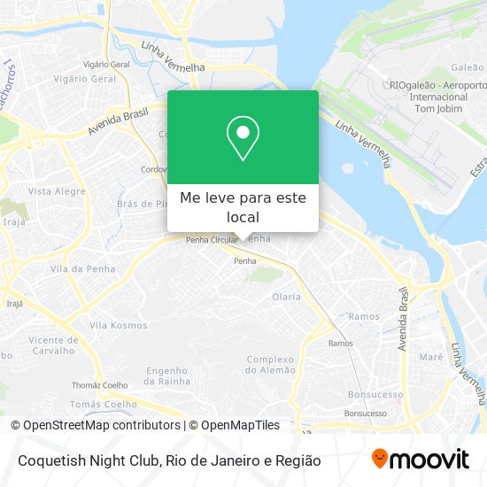Coquetish Night Club mapa