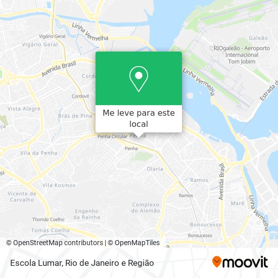 Escola Lumar mapa