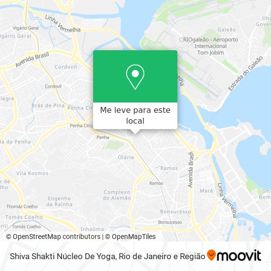 Shiva Shakti Núcleo De Yoga mapa