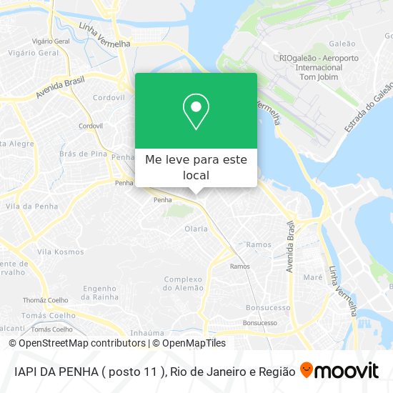 IAPI DA PENHA ( posto 11 ) mapa