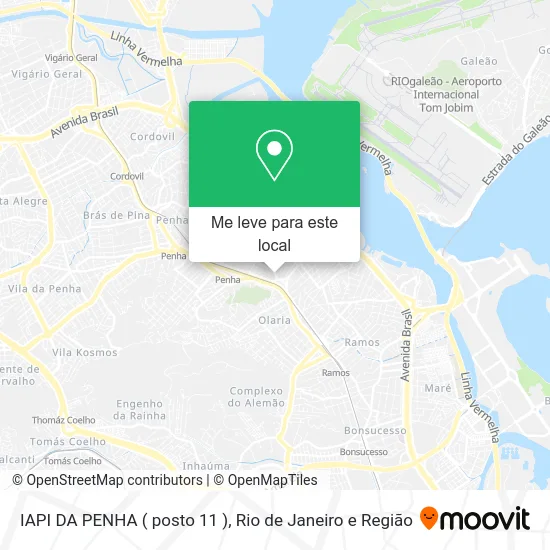 IAPI DA PENHA ( posto 11 ) mapa