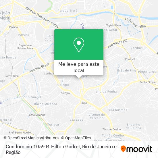 Condominio 1059 R. Hilton Gadret mapa