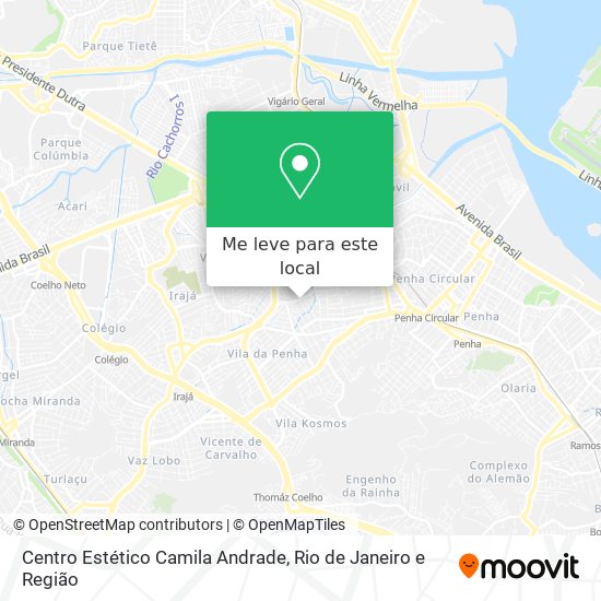 Centro Estético Camila Andrade mapa