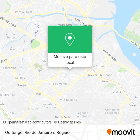 Quitungo mapa