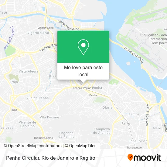 Penha Circular mapa