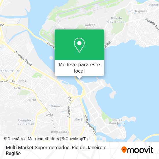 Multi Market Supermercados mapa