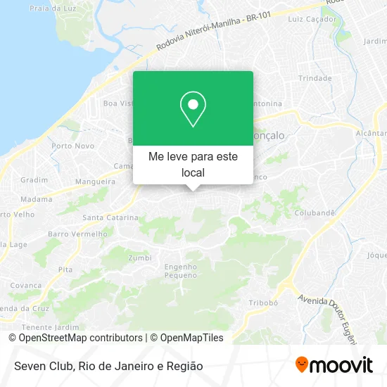 Seven Club mapa