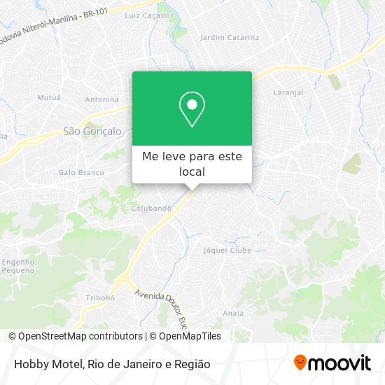 Hobby Motel mapa