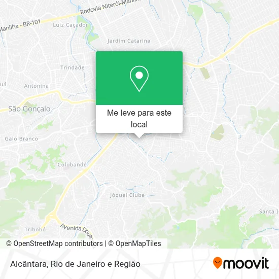 Alcântara mapa