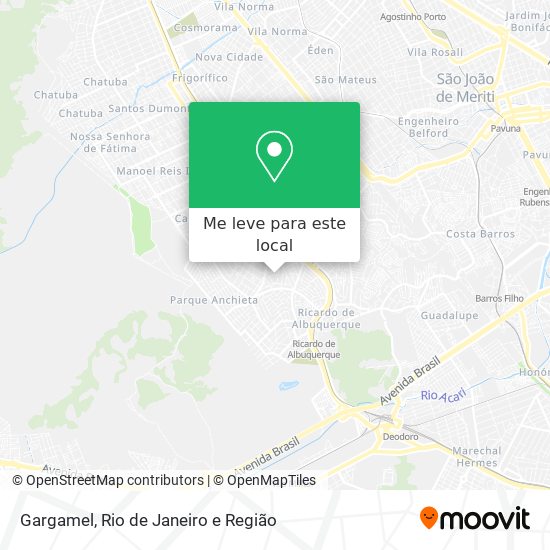 Gargamel mapa