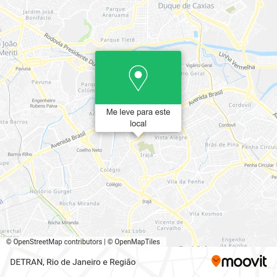 DETRAN mapa