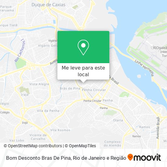 Bom Desconto Bras De Pina mapa