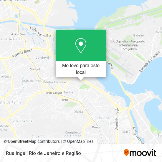 Rua Ingai mapa