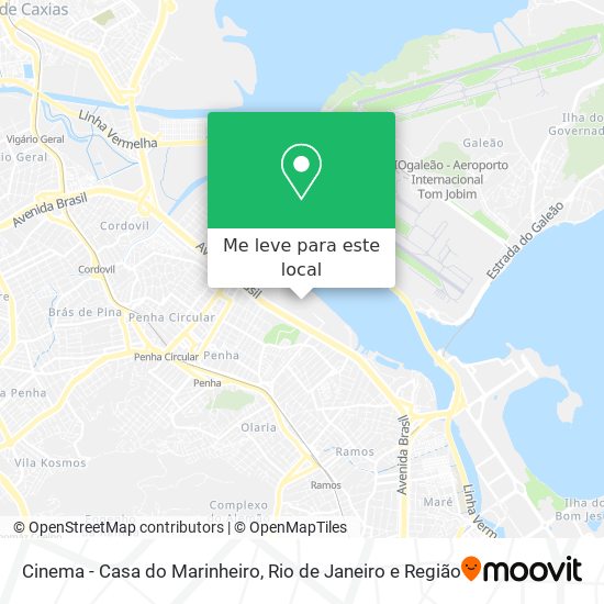 Cinema - Casa do Marinheiro mapa