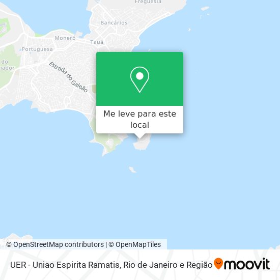 UER - Uniao Espirita Ramatis mapa