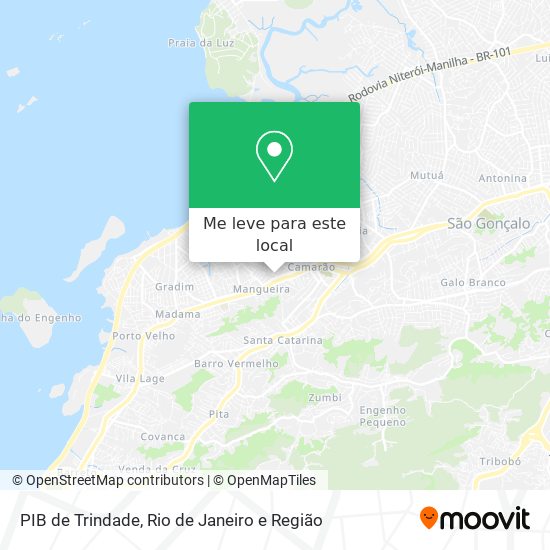 PIB de Trindade mapa