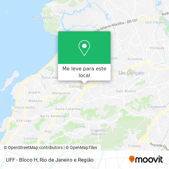 UFF - Bloco H mapa