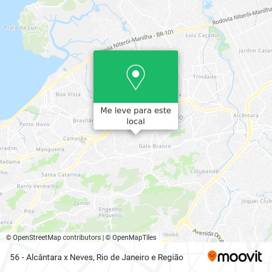 56 - Alcântara x Neves mapa