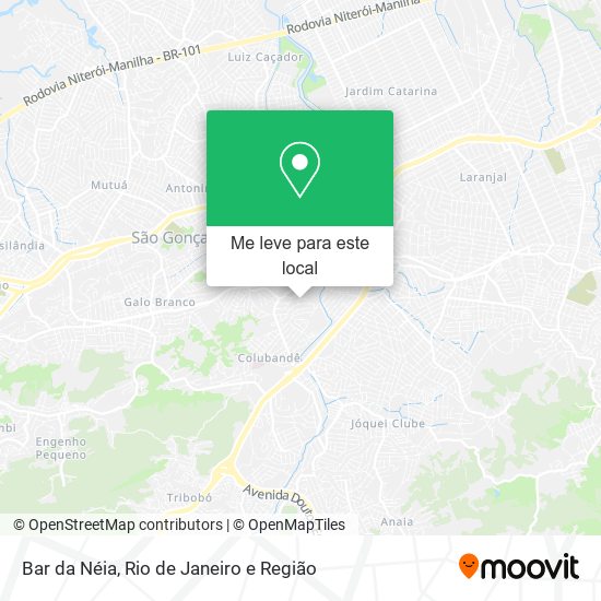 Bar da Néia mapa