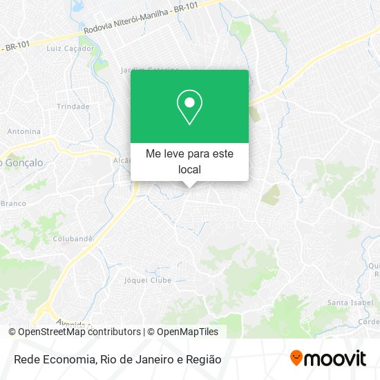 Rede Economia mapa