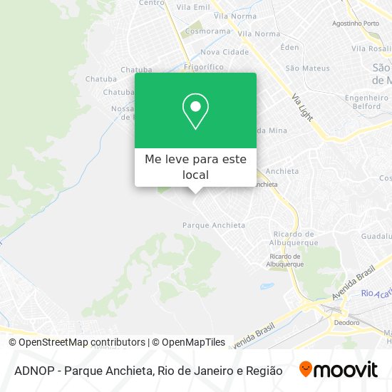 ADNOP - Parque Anchieta mapa