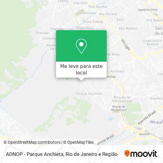 ADNOP - Parque Anchieta mapa