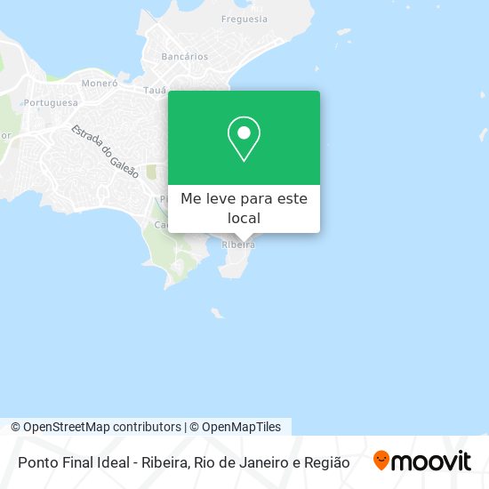 Ponto Final Ideal - Ribeira mapa