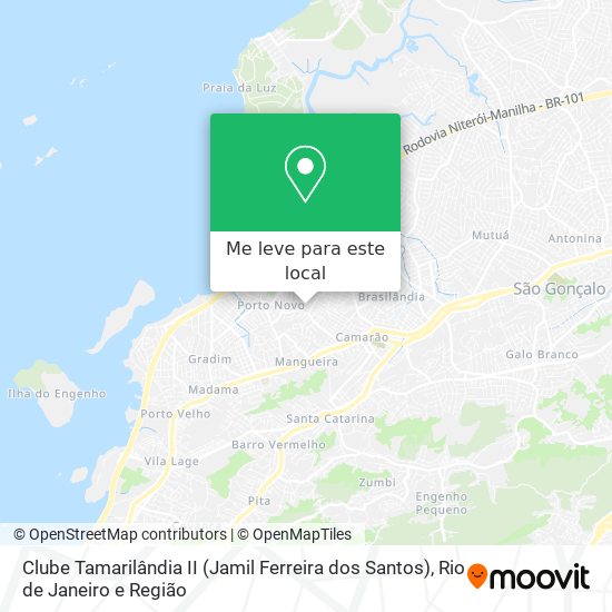 Clube Tamarilândia II (Jamil Ferreira dos Santos) mapa