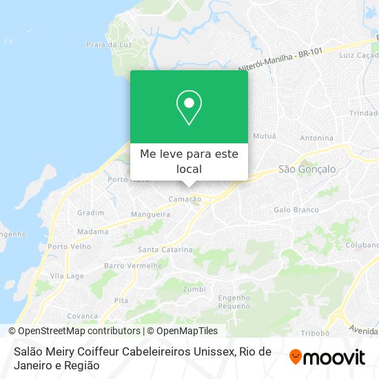 Salão Meiry Coiffeur Cabeleireiros Unissex mapa