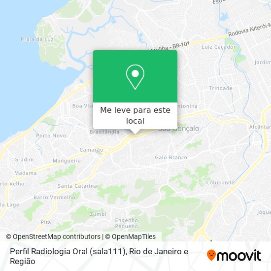 Perfil Radiologia Oral (sala111) mapa