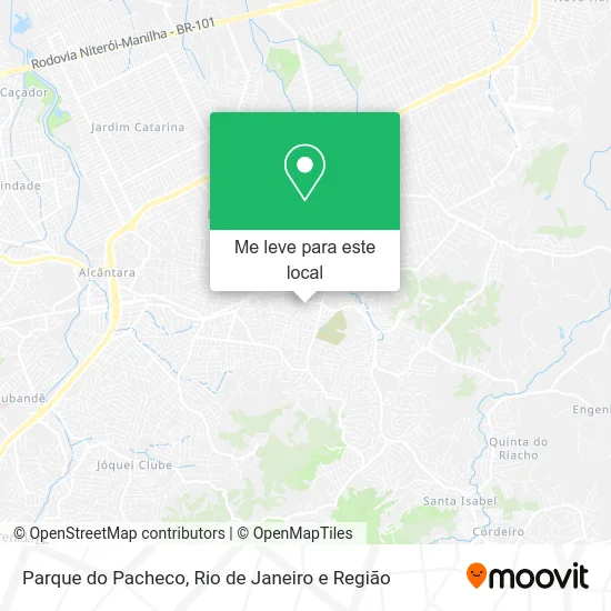 Parque do Pacheco mapa