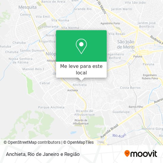 Anchieta mapa