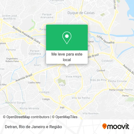 Detran mapa
