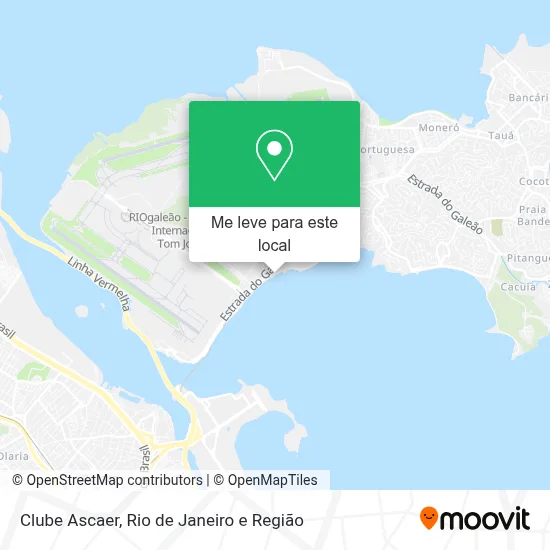 Clube Ascaer mapa