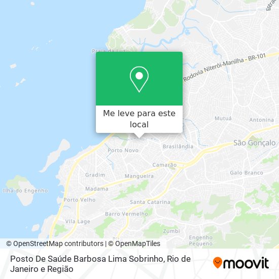 Posto De Saúde Barbosa Lima Sobrinho mapa