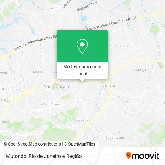 Mutondo mapa